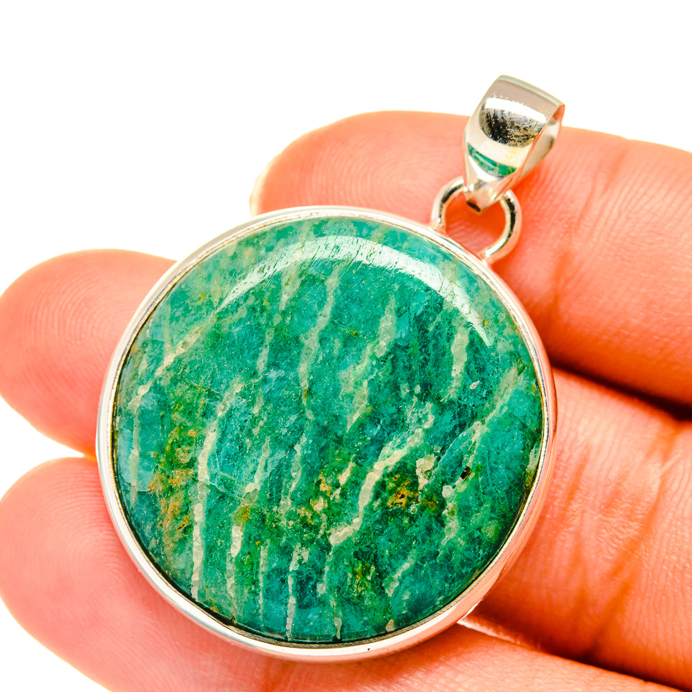 Amazonite Pendants handcrafted by Anasilvercos - PD3708