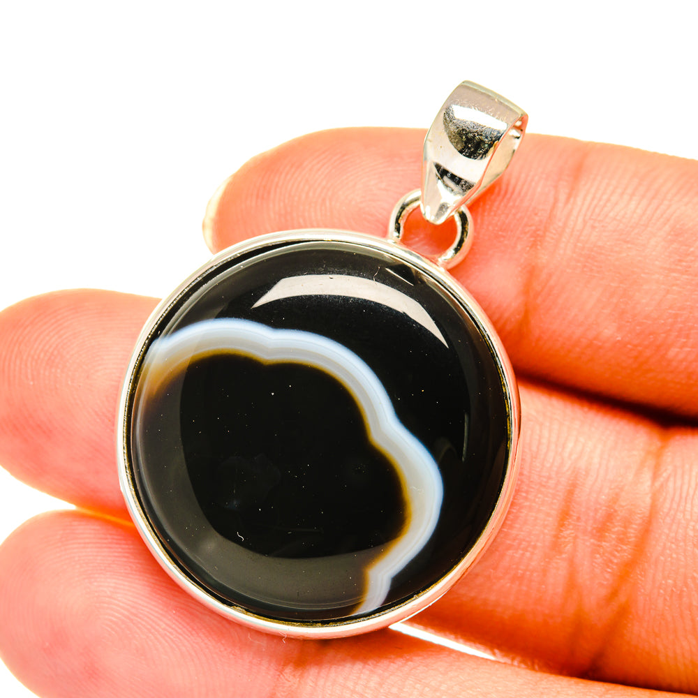 India Agate Pendants handcrafted by Anasilvercos - PD3713