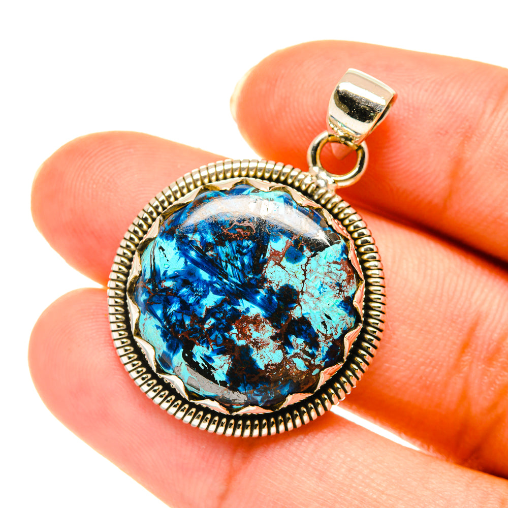 Shattuckite Pendants handcrafted by Anasilvercos - PD3777