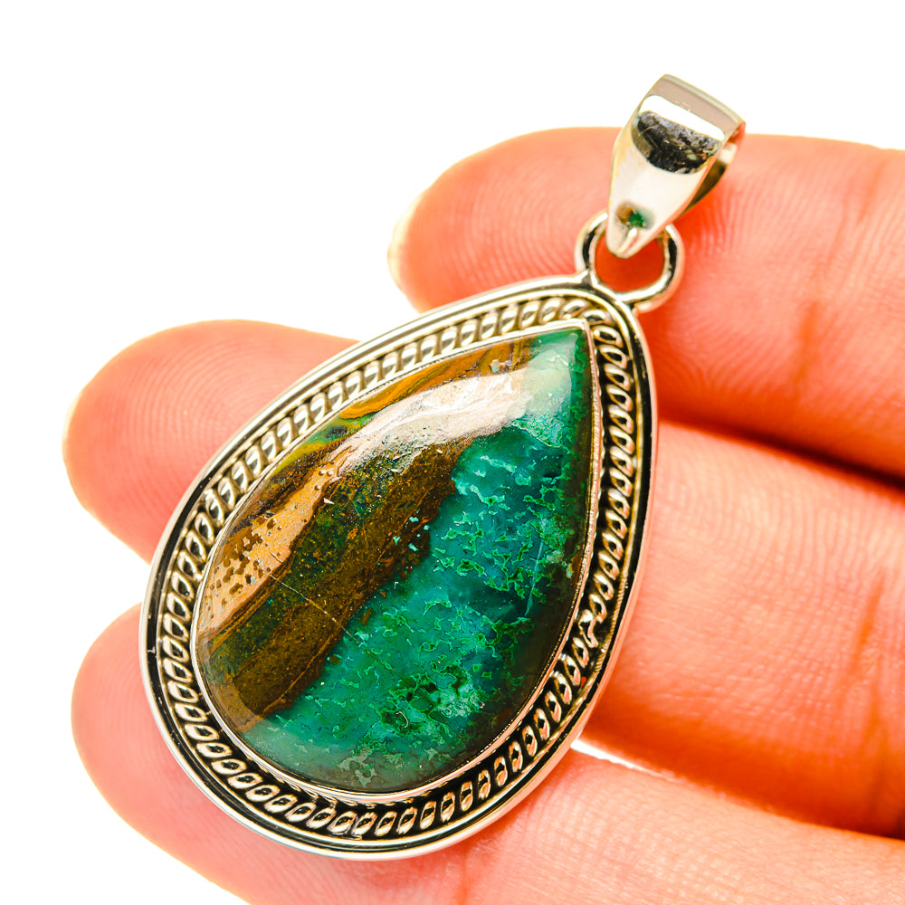 Peruvian Opal Pendants handcrafted by Anasilvercos - PD3790