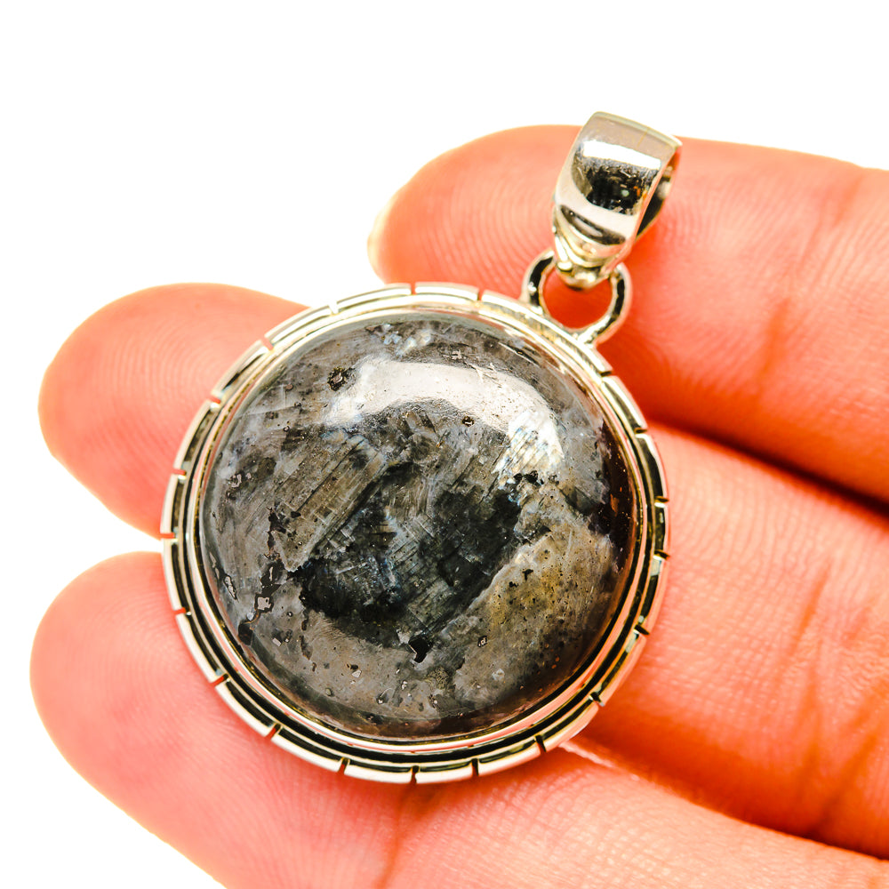 Gabbro Stone Pendants handcrafted by Anasilvercos - PD3791