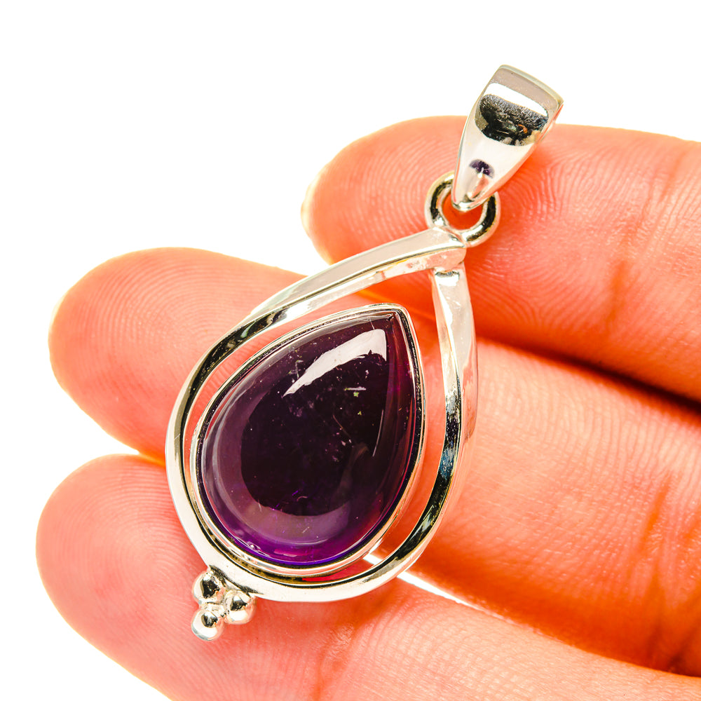 Amethyst Pendants handcrafted by Anasilvercos - PD3806
