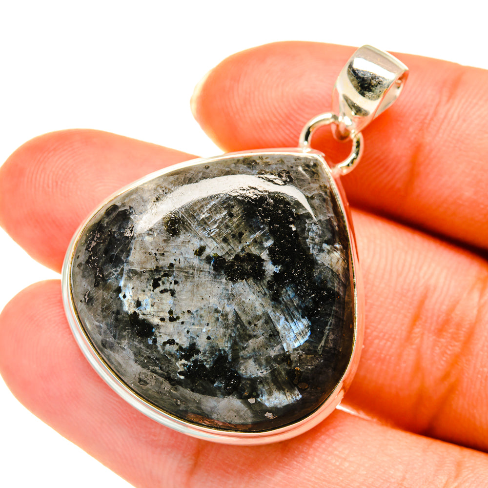 Gabbro Stone Pendants handcrafted by Anasilvercos - PD3824