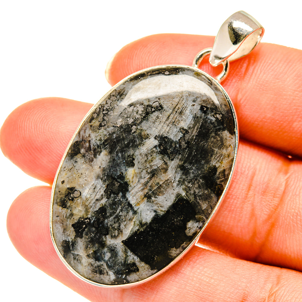Gabbro Stone Pendants handcrafted by Anasilvercos - PD3840