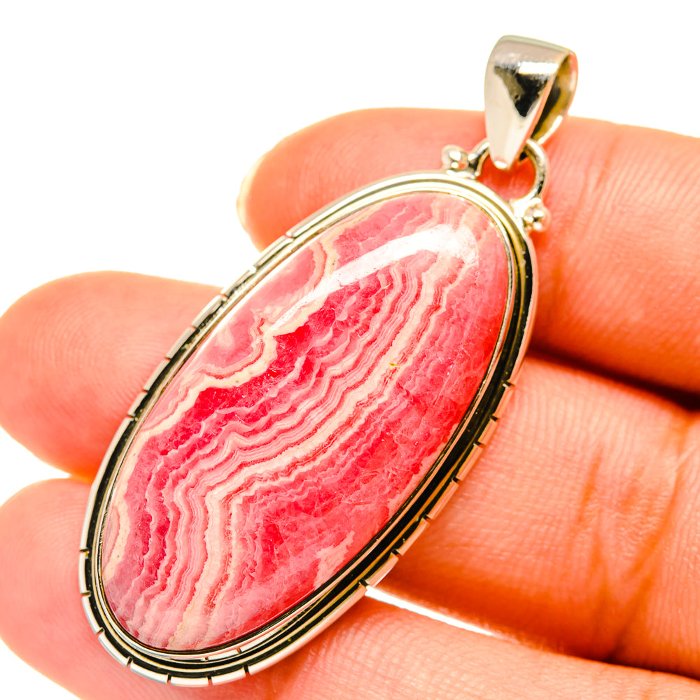 Rhodochrosite Pendants handcrafted by Anasilvercos - PD3843