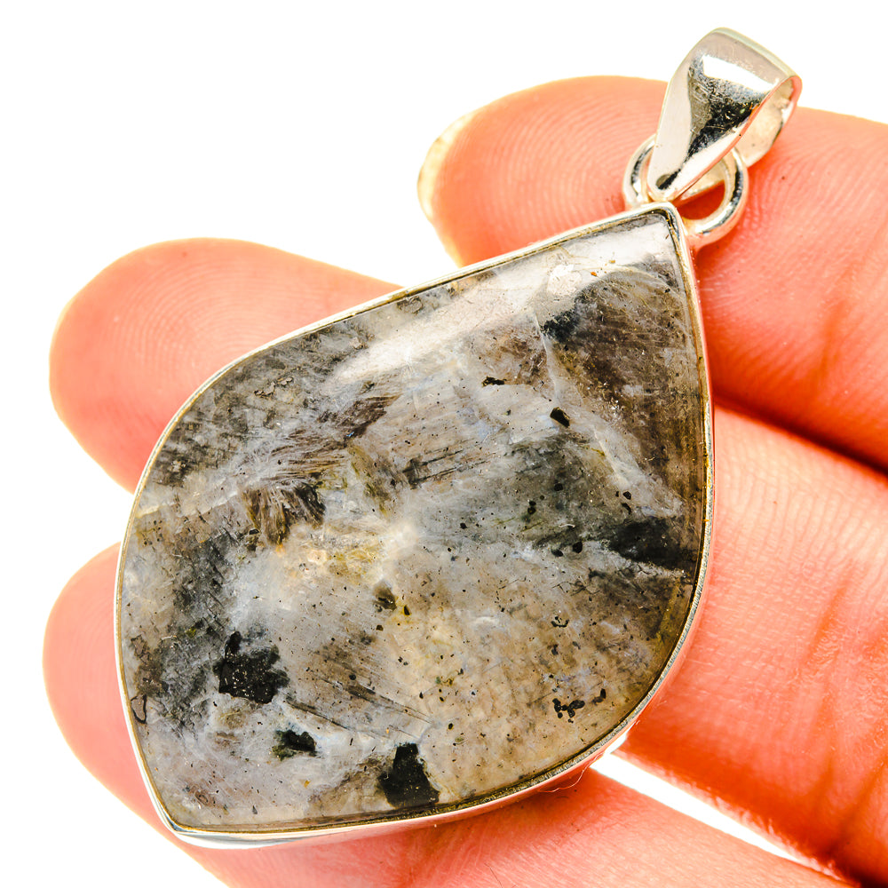 Gabbro Stone Pendants handcrafted by Anasilvercos - PD3869