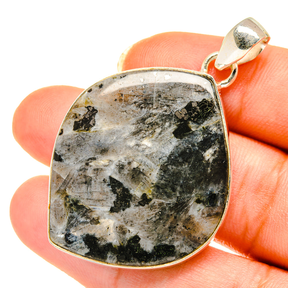 Gabbro Stone Pendants handcrafted by Anasilvercos - PD3871
