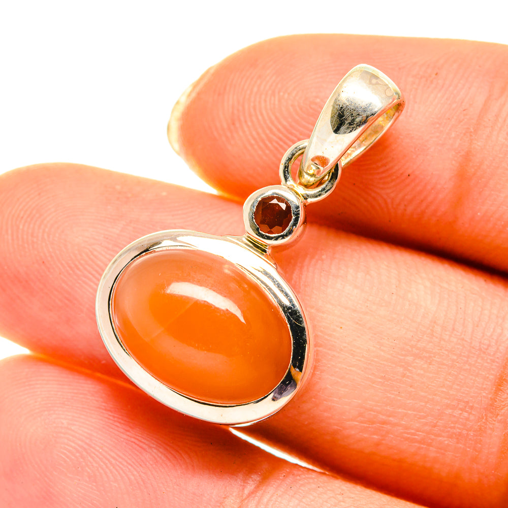 Carnelian Pendants handcrafted by Anasilvercos - PD3900