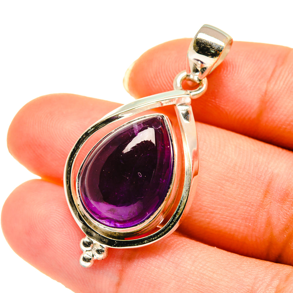 Amethyst Pendants handcrafted by Anasilvercos - PD3927