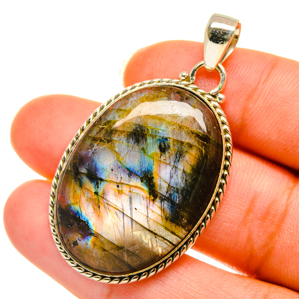 Labradorite Pendants handcrafted by Anasilvercos - PD3939