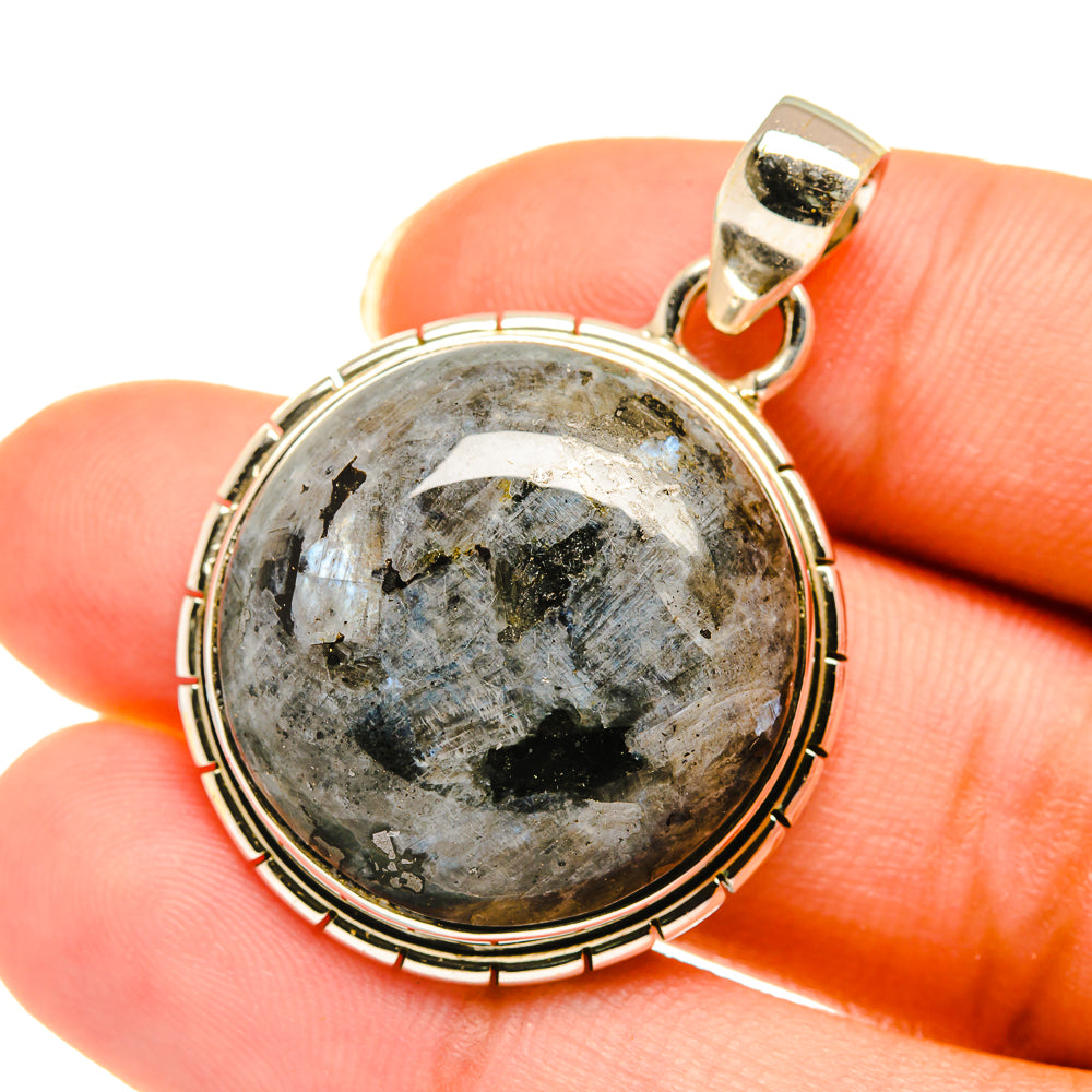 Gabbro Stone Pendants handcrafted by Anasilvercos - PD3940