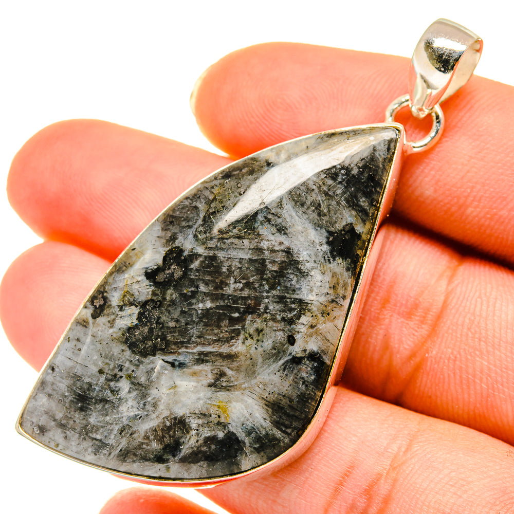 Gabbro Stone Pendants handcrafted by Anasilvercos - PD4051