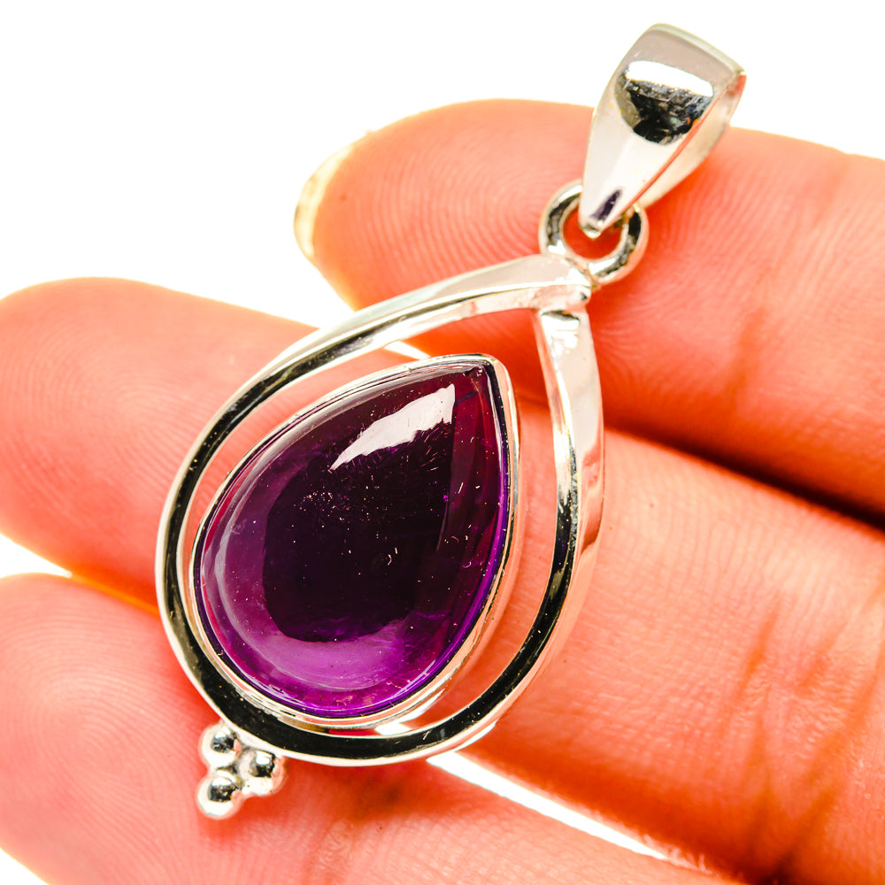 Amethyst Pendants handcrafted by Anasilvercos - PD4086