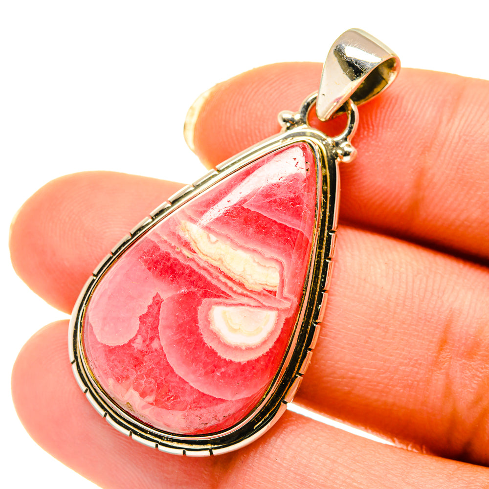Rhodochrosite Pendants handcrafted by Anasilvercos - PD4120