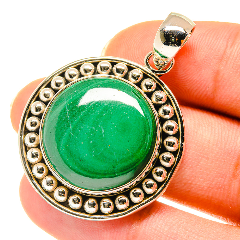 Malachite Pendants handcrafted by Anasilvercos - PD4148