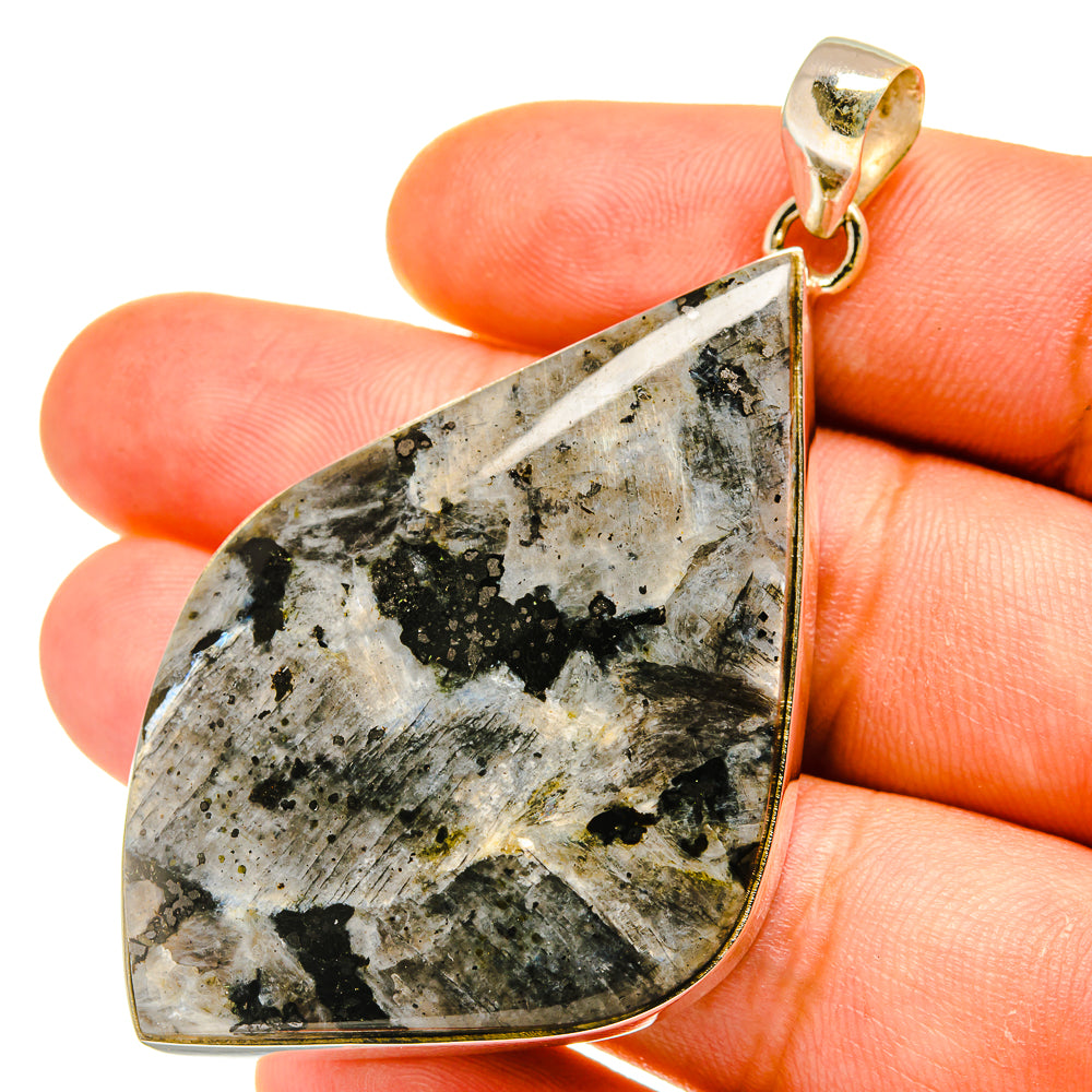 Gabbro Stone Pendants handcrafted by Anasilvercos - PD4261