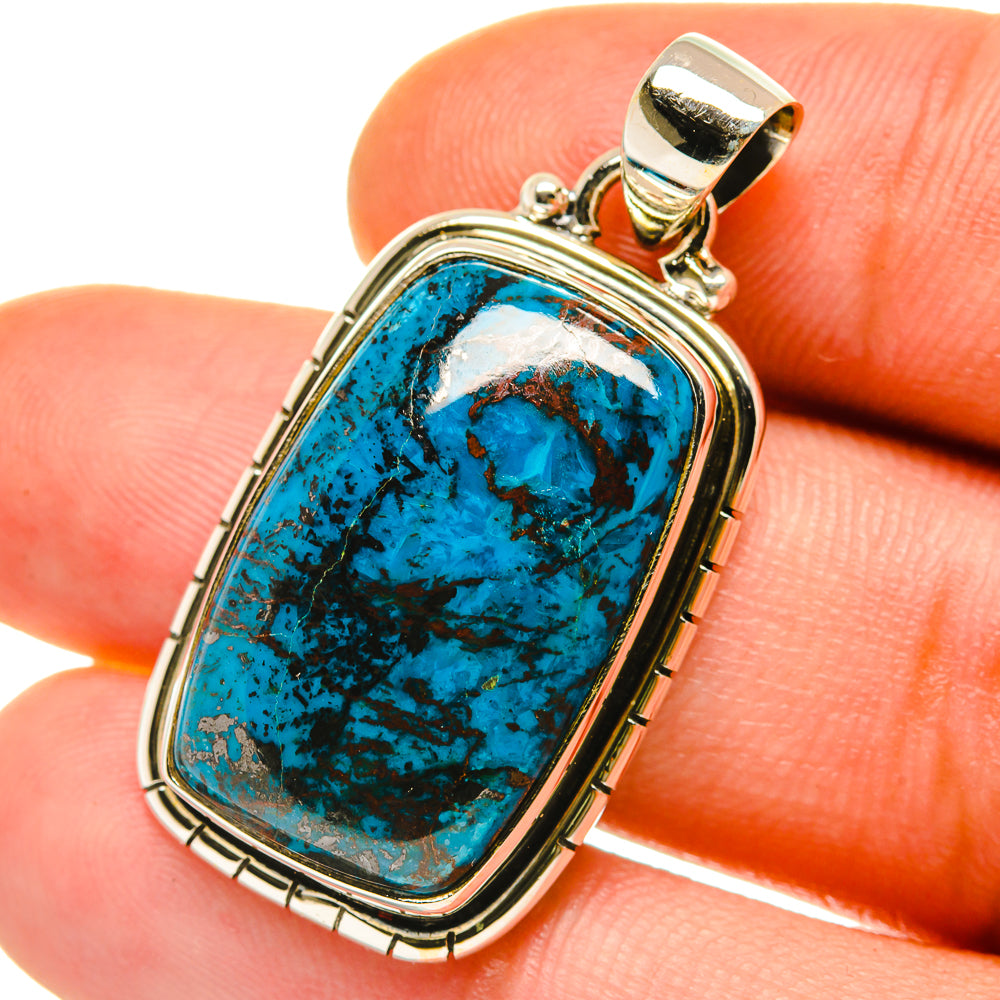 Shattuckite Pendants handcrafted by Anasilvercos - PD4263