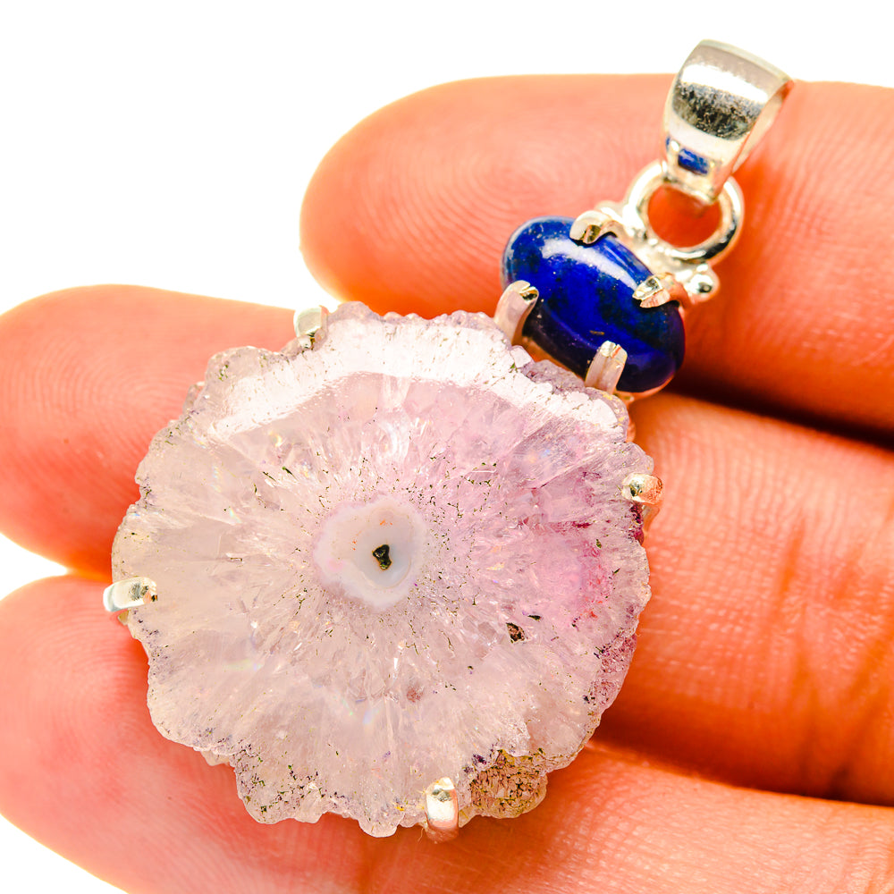 Amethyst Stalactite Pendants handcrafted by Anasilvercos - PD4283