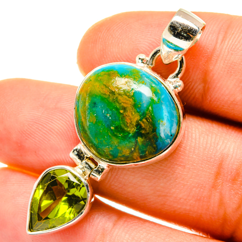 Peruvian Opal Pendants handcrafted by Anasilvercos - PD4299