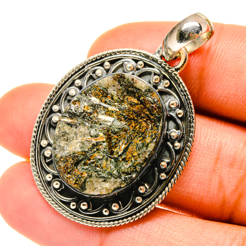 Astrophyllite Pendants handcrafted by Anasilvercos - PD4306