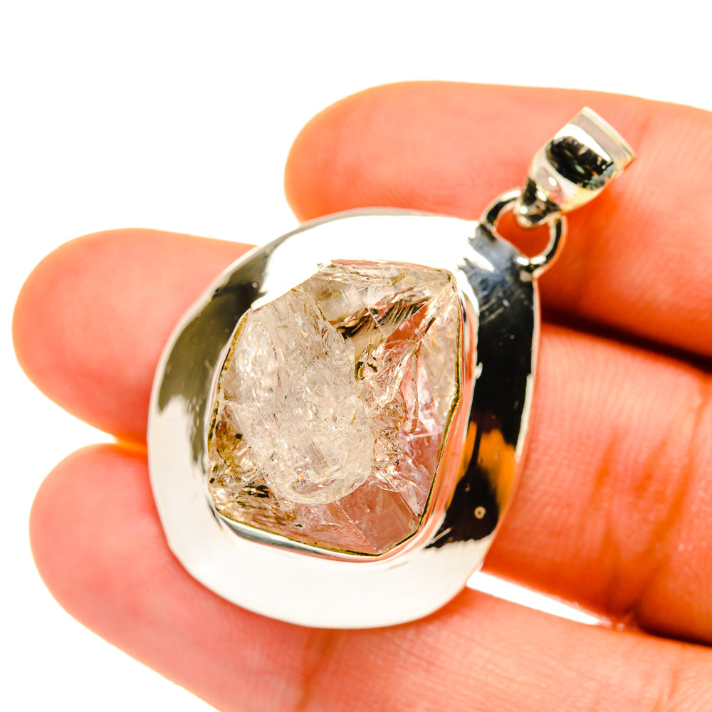 Herkimer Diamond Pendants handcrafted by Anasilvercos - PD4407