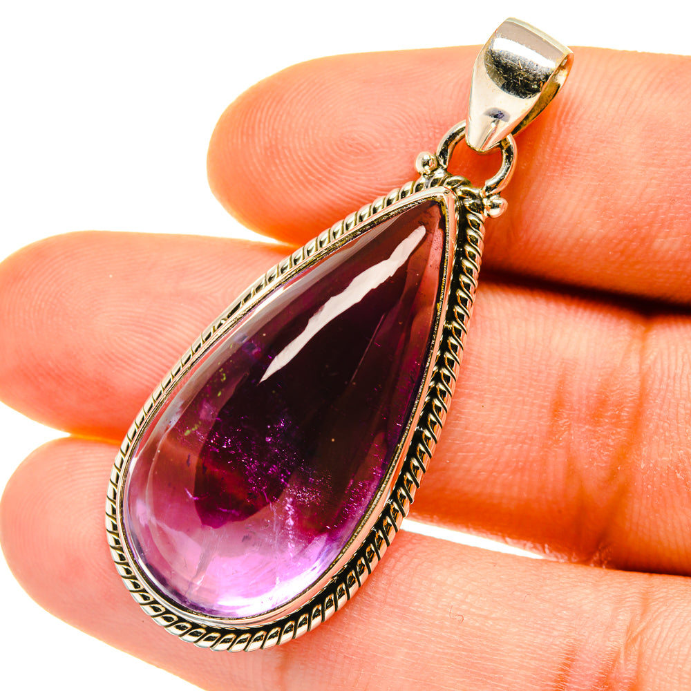 Amethyst Pendants handcrafted by Anasilvercos - PD4422