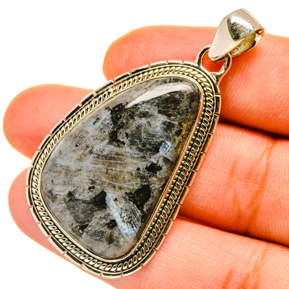 Gabbro Stone Pendants handcrafted by Anasilvercos - PD4477