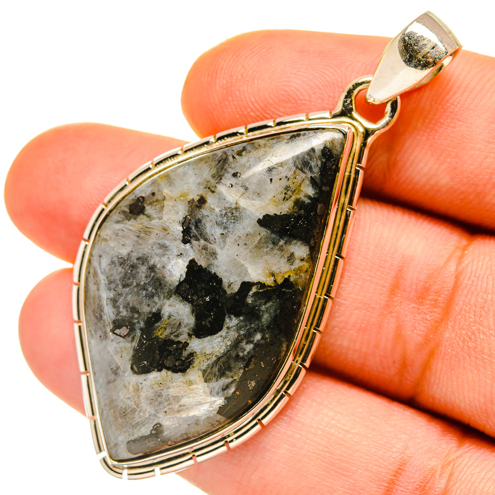 Gabbro Stone Pendants handcrafted by Anasilvercos - PD4478