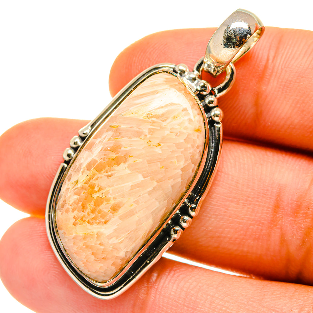 Scolecite Pendants handcrafted by Anasilvercos - PD4507