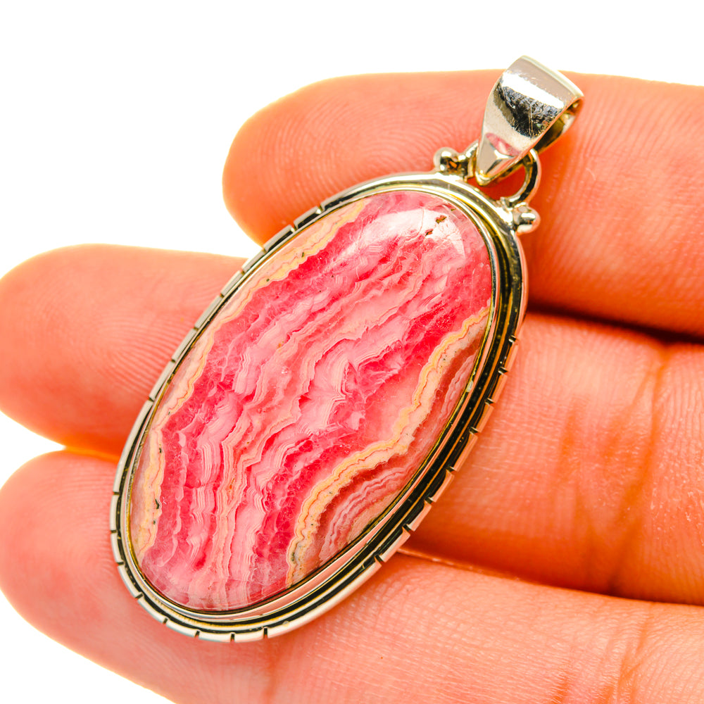 Rhodochrosite Pendants handcrafted by Anasilvercos - PD4521