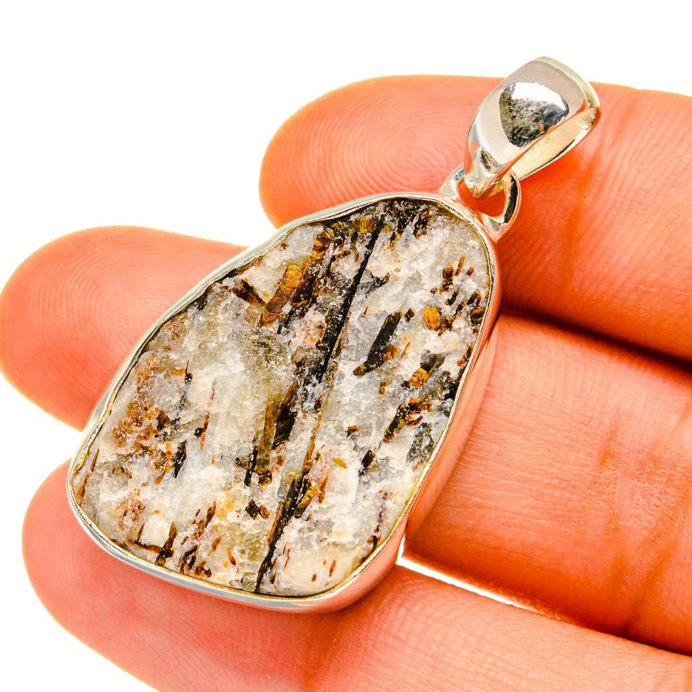 Astrophyllite Pendants handcrafted by Anasilvercos - PD4536