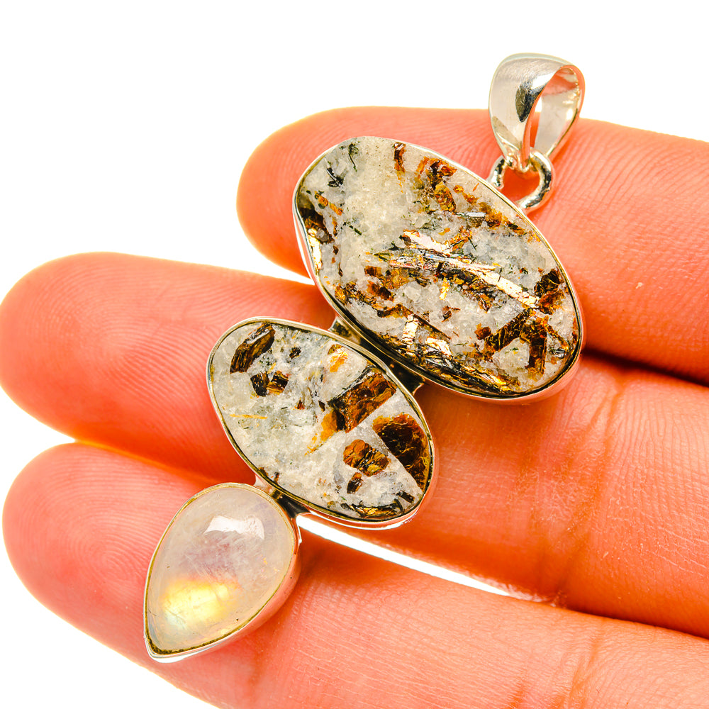 Astrophyllite Pendants handcrafted by Anasilvercos - PD4550