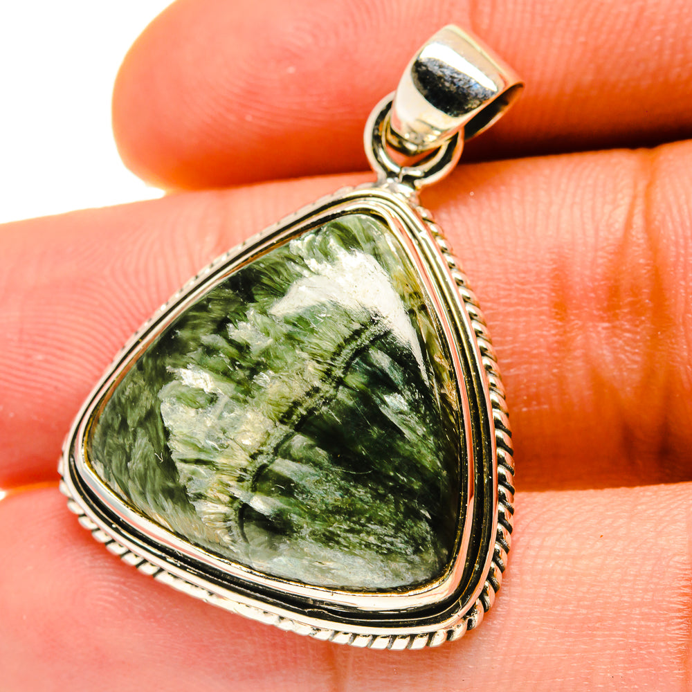 Seraphinite Pendants handcrafted by Anasilvercos - PD759585