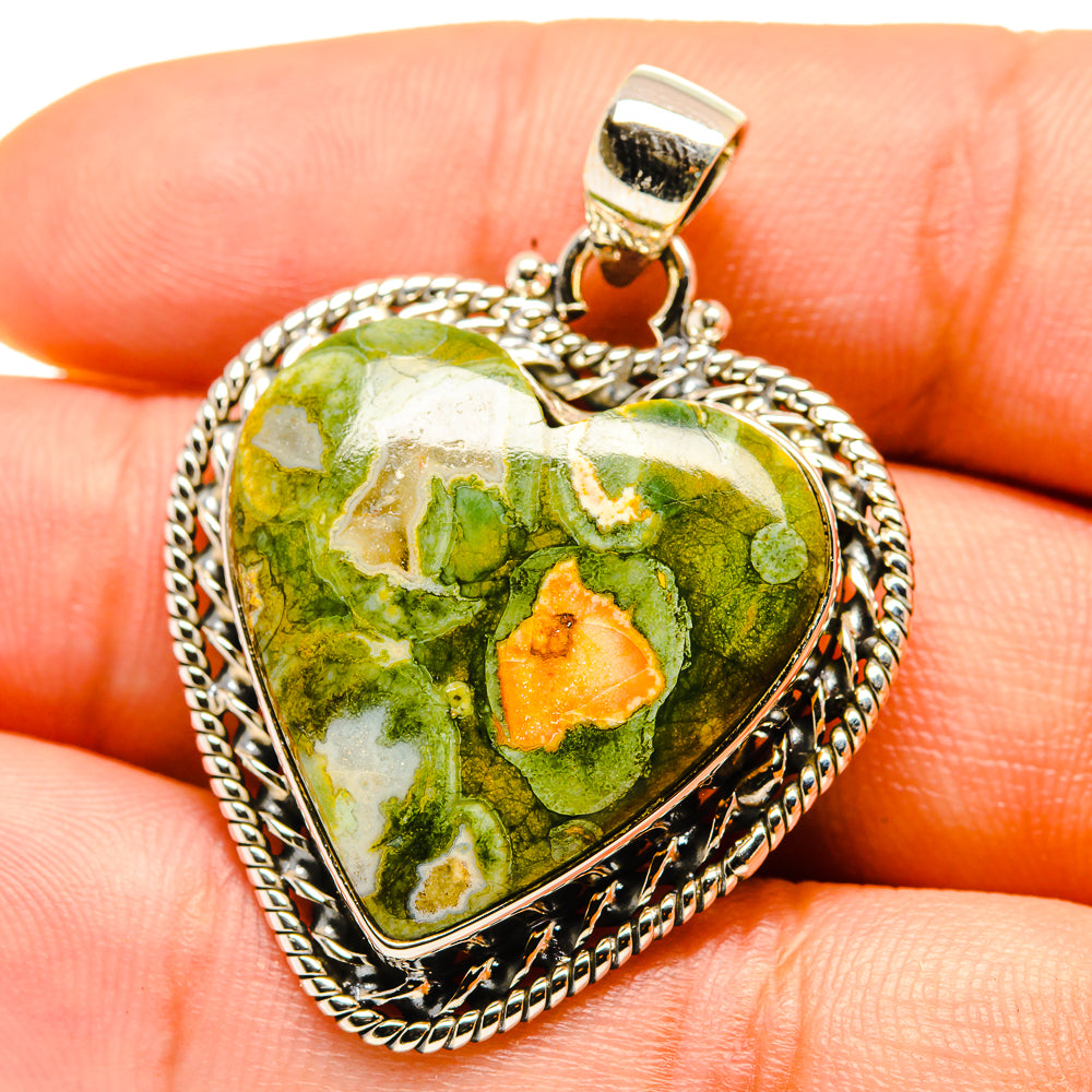 Rainforest Opal Pendants handcrafted by Anasilvercos - PD759610