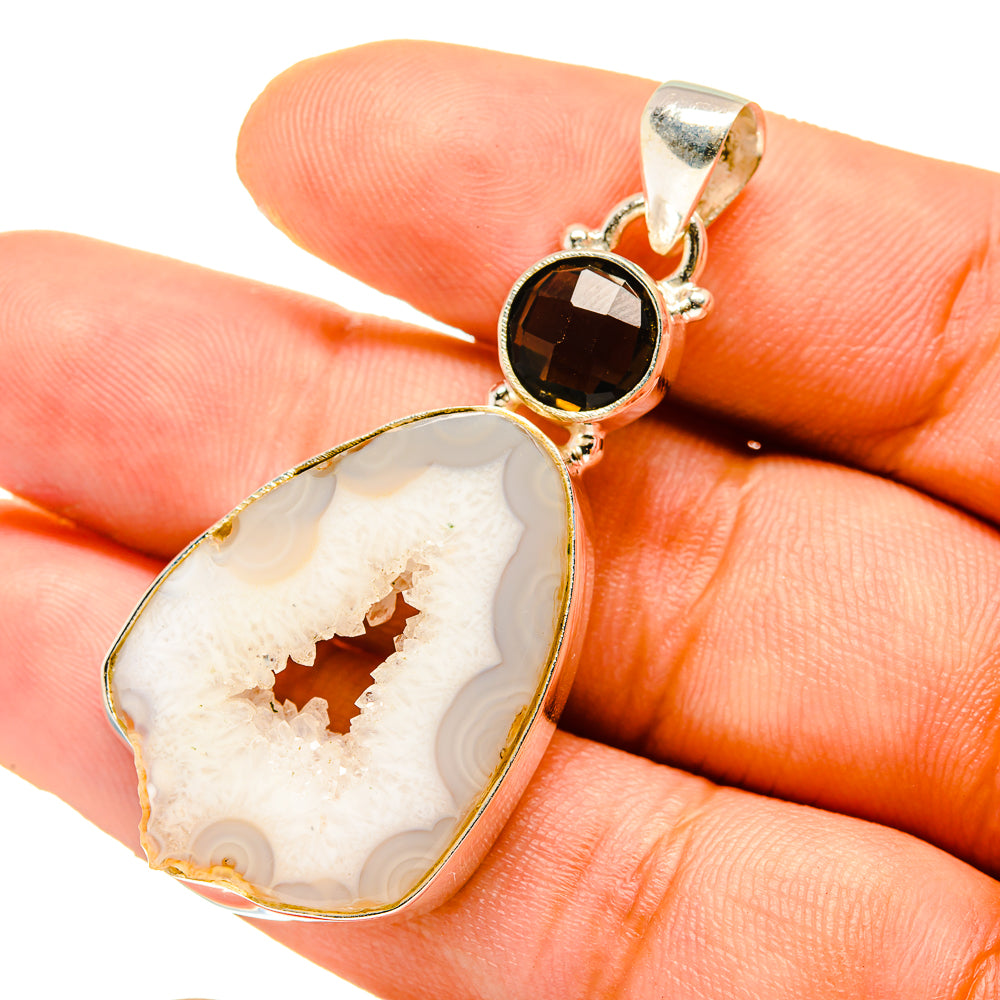 Geode Slice Pendants handcrafted by Anasilvercos - PD759628