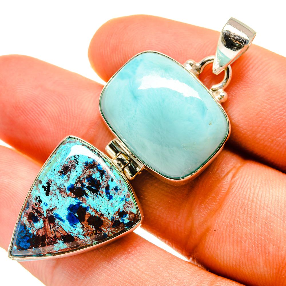 Shattuckite Pendants handcrafted by Anasilvercos - PD759641