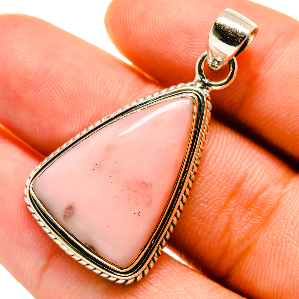 Pink Opal Pendants handcrafted by Anasilvercos - PD759656