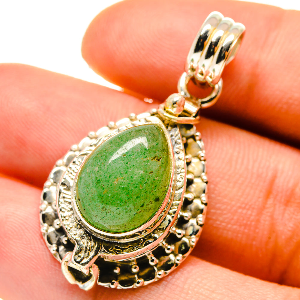 Green Aventurine Pendants handcrafted by Anasilvercos - PD759663