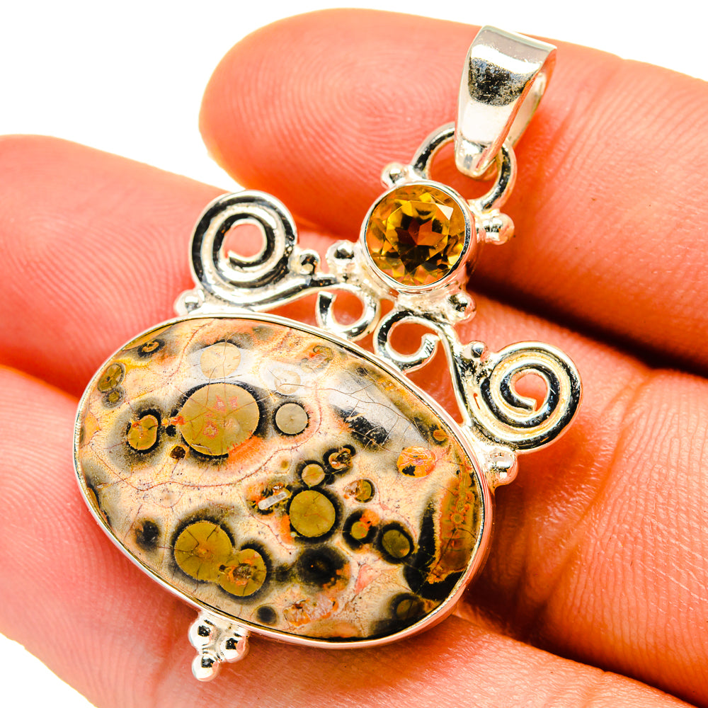 Poppy Jasper Pendants handcrafted by Anasilvercos - PD759666