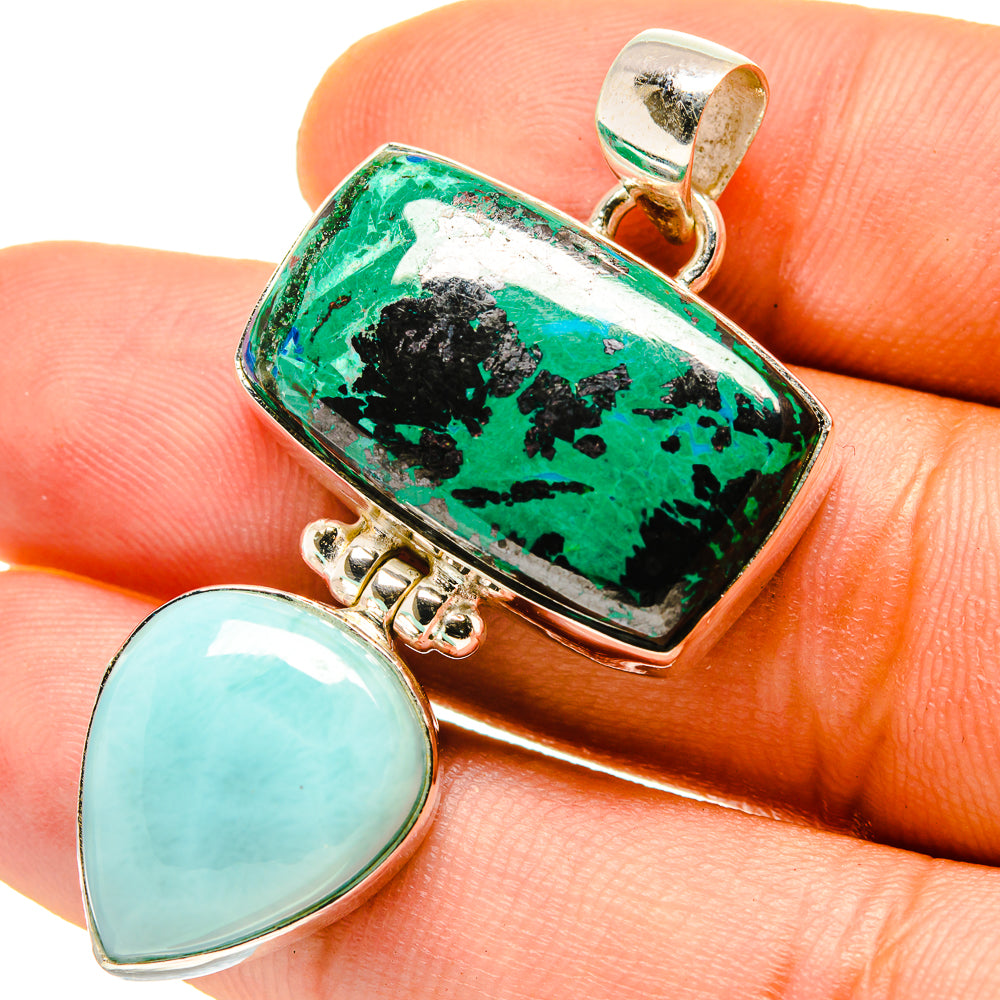 Shattuckite Pendants handcrafted by Anasilvercos - PD759668