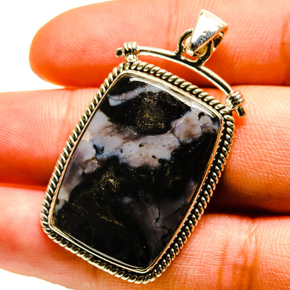Gabbro Stone Pendants handcrafted by Anasilvercos - PD759685