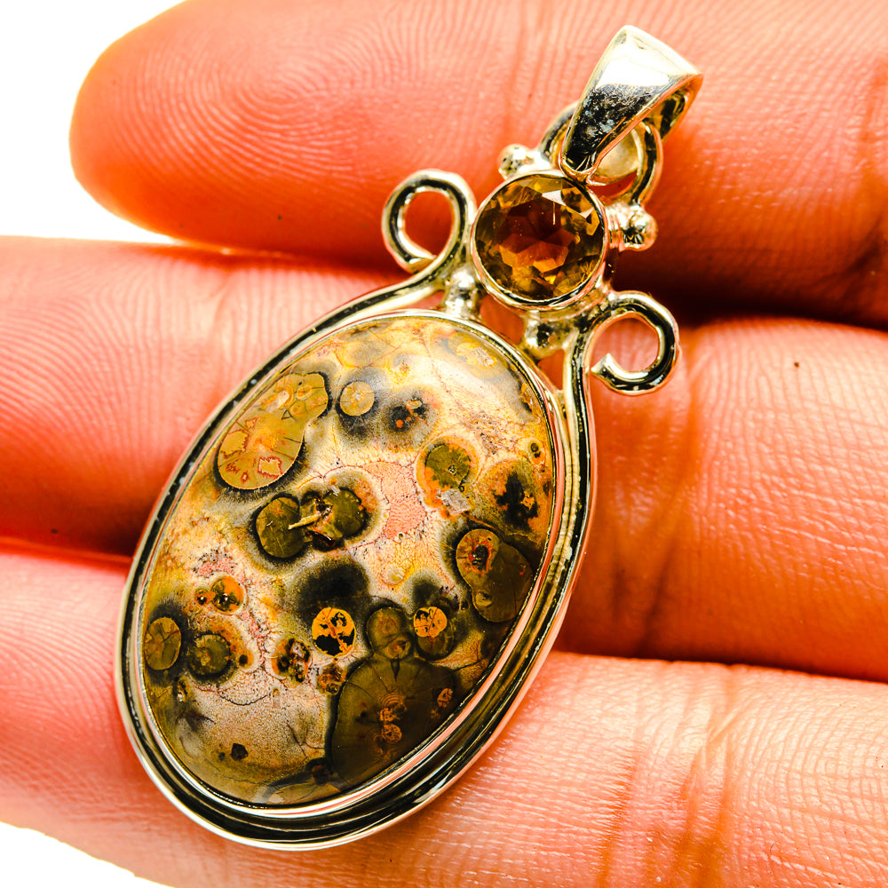 Poppy Jasper Pendants handcrafted by Anasilvercos - PD759704