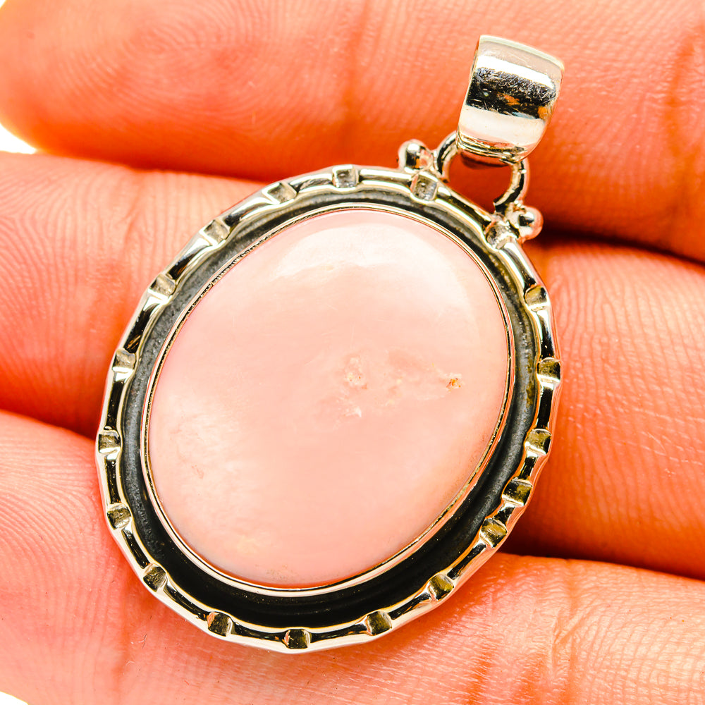 Pink Opal Pendants handcrafted by Anasilvercos - PD759739