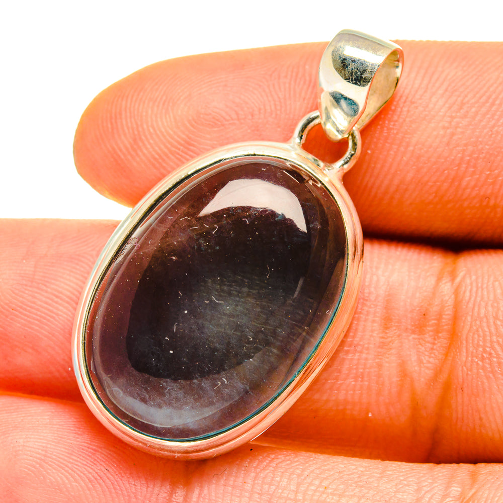 Blue Fluorite Pendants handcrafted by Anasilvercos - PD759764