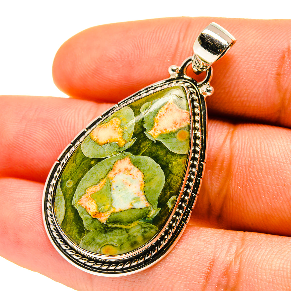 Rainforest Opal Pendants handcrafted by Anasilvercos - PD759769