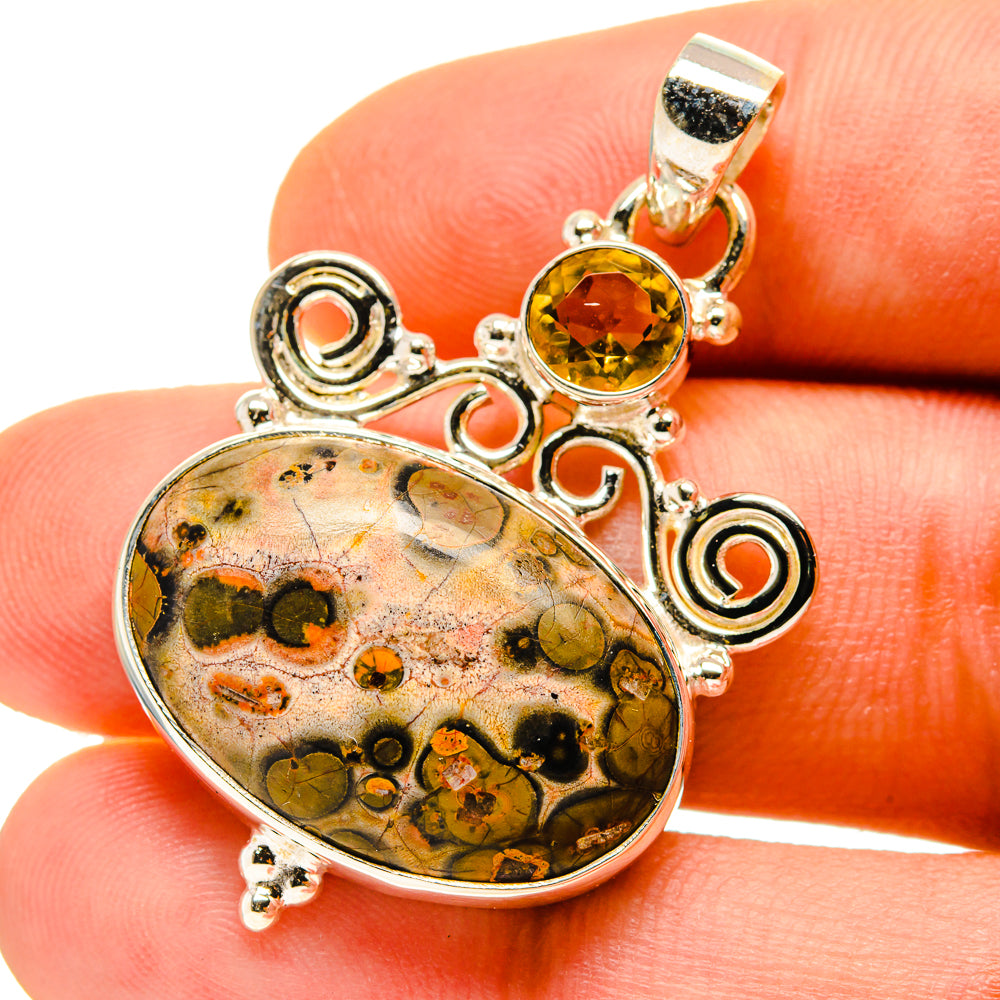 Poppy Jasper Pendants handcrafted by Anasilvercos - PD759803