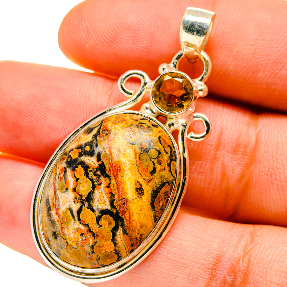 Poppy Jasper Pendants handcrafted by Anasilvercos - PD759821