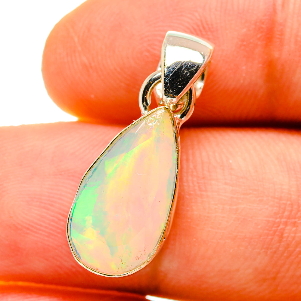 Ethiopian Opal Pendants handcrafted by Anasilvercos - PD759832