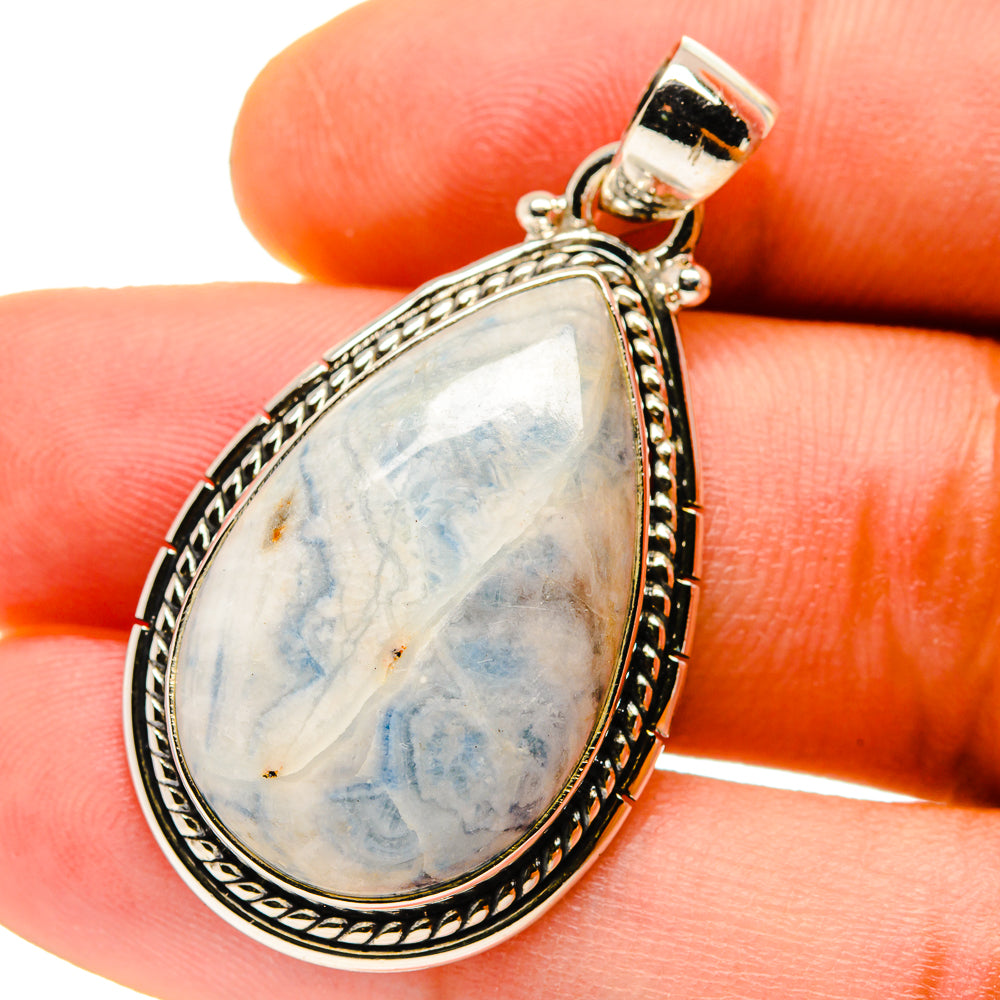 Rainbow Moonstone Pendants handcrafted by Anasilvercos - PD759834