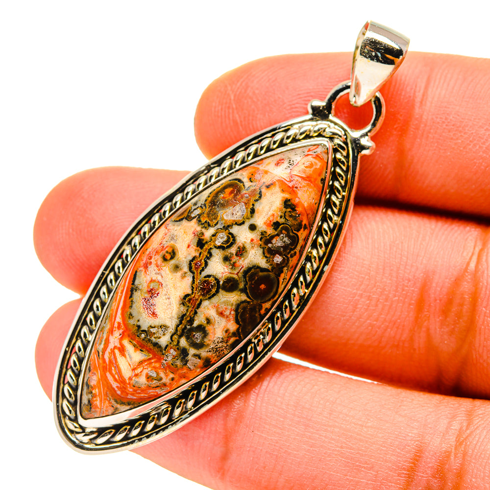 Poppy Jasper Pendants handcrafted by Anasilvercos - PD759843